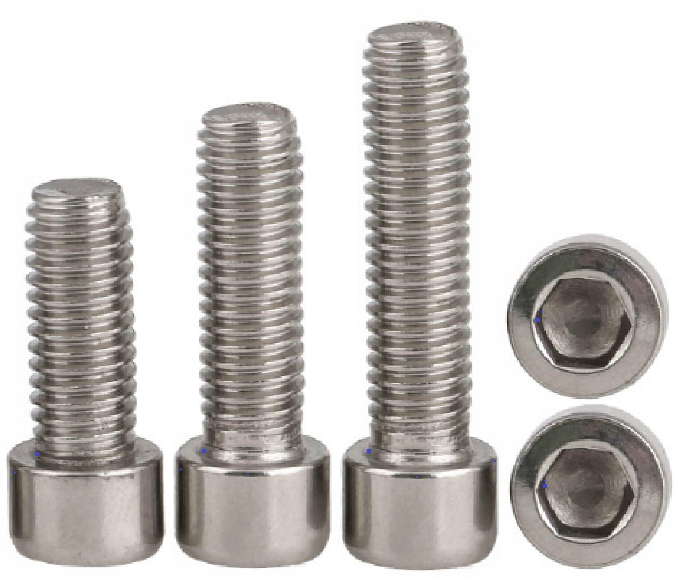 Allen skrutka M8x30 z nehrdzavejúcej ocele A2 DIN912 PV -5 PCS