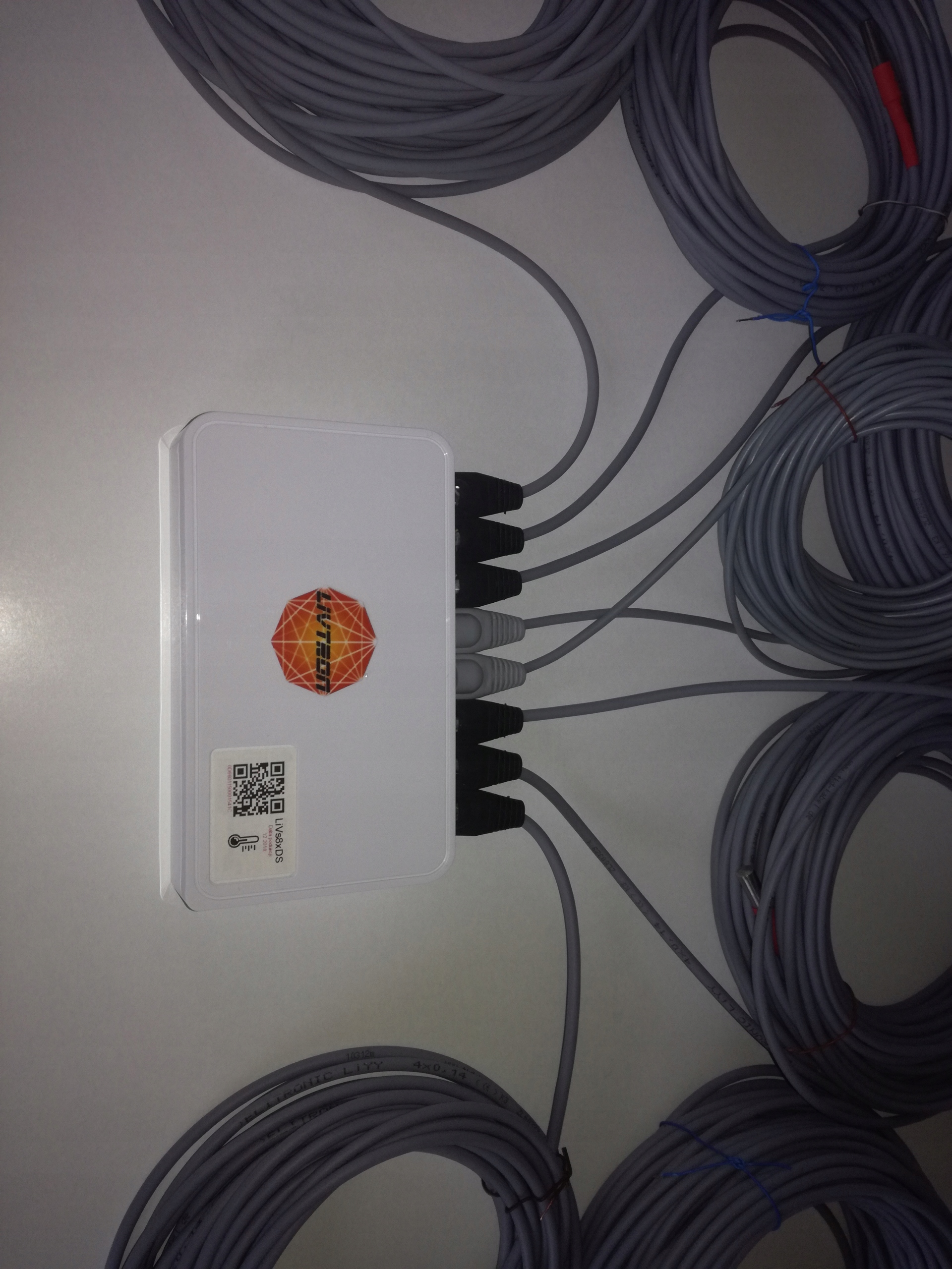 WiFi meracia stanica 8 teplomerov do 20 metrov