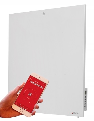 Oceľový infračervený ohrievač WIFI s výkonom 350 W