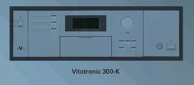 Digitálny regulátor regulátora VITOTRONIC 300-K MW2 o