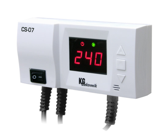 Ovládač čerpadla ústredného kúrenia termoregulátor CS-07 akc *