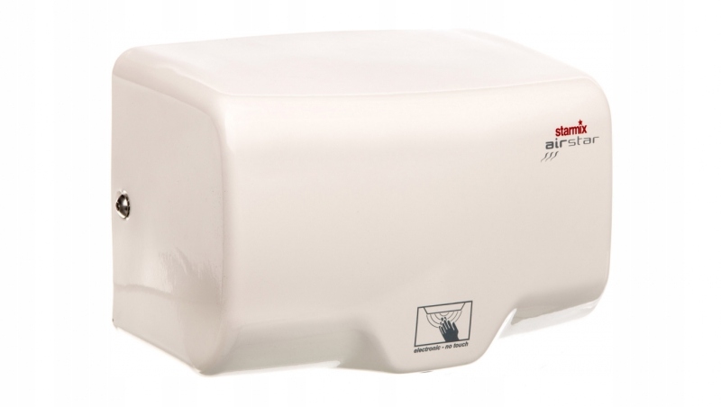 Automatický sušič rúk 1000 W IP23 white time