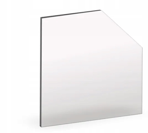 Krbová podložka z tvrdeného skla 6 mm 110 × 110 cm