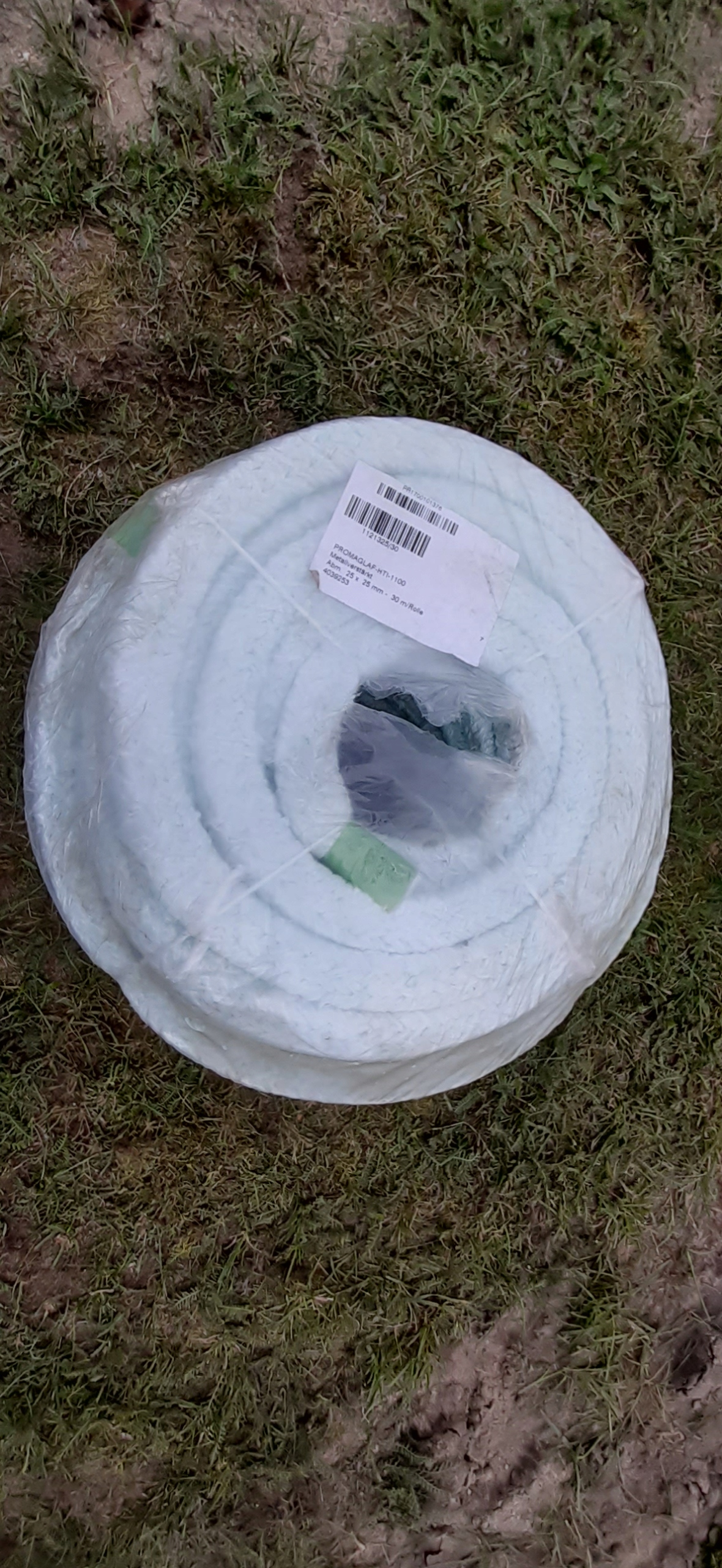 Sklenené tesniace lano kotla 25x25 mm