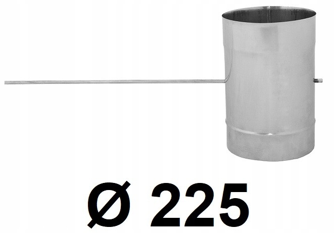 Krbová vložka - Tlmič komína 225 [mm]