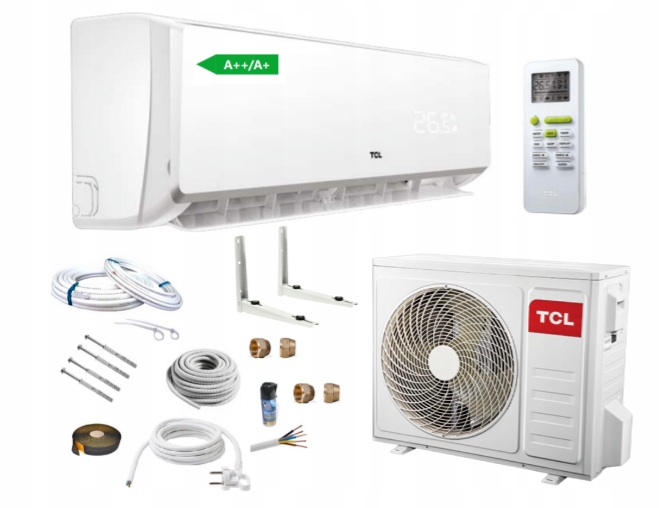 TCL Elite XA71I 3,5 kW + MONTÁŽNY SERVIS POZNAŃ