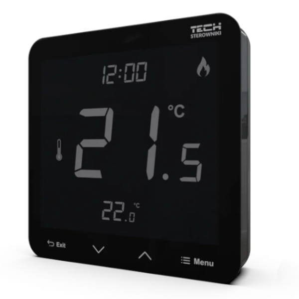 Izbový ovládač Tech R-10S Plus, čierny