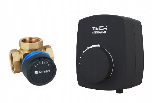 Tech aktuátor s 3-CESTNÝM ventilom afriso 5/4 "