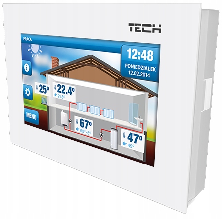 TECH ST-2801 REGULÁTOR IZIEB PRE PLYNOVÉ KOTLY