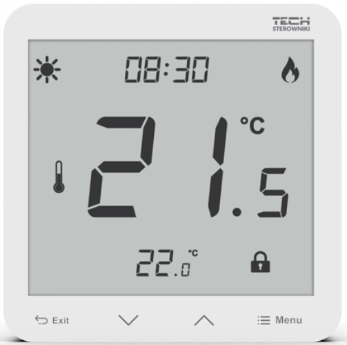 TECH ST-297 V3 BIELY KABELOVÝ REGULÁTOR
