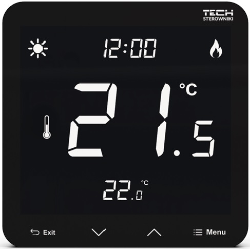 Tech ST-297 V3 čierny káblový regulátor