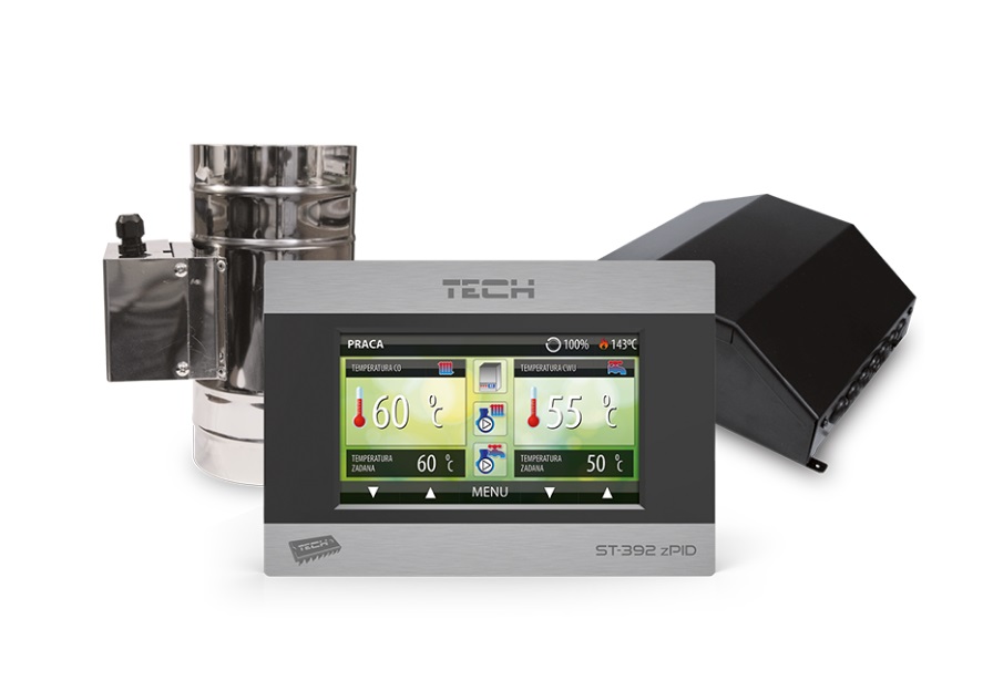 Krbový ovládač TECH ST-392 s vodným plášťom