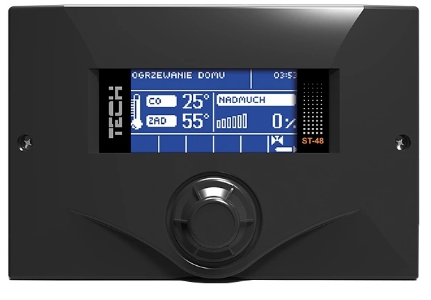 OVLÁDAČ TECH ST-48 PRE KOTLY S PODÁVAČOM RS