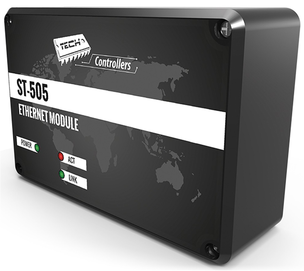 INTERNETOVÝ modul TECH ST-505 ovládača kotla FV
