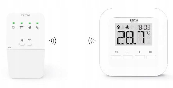 TECH BEZDRÁTOVÝ OVLÁDAČ ST-295 V2 BIELY 24H