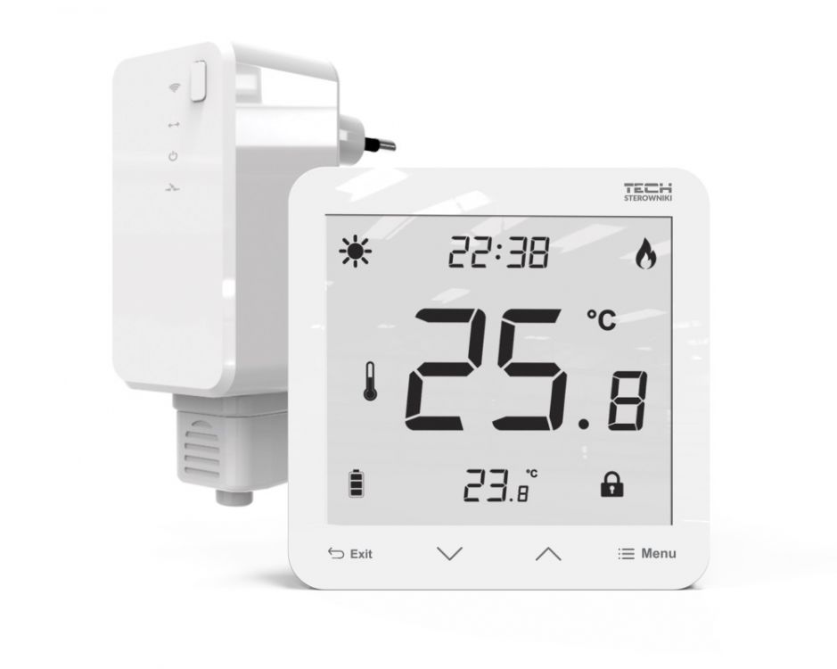 TECH BEZDRÁTOVÝ OVLÁDAČ ST-297 V2 BIELY 24H