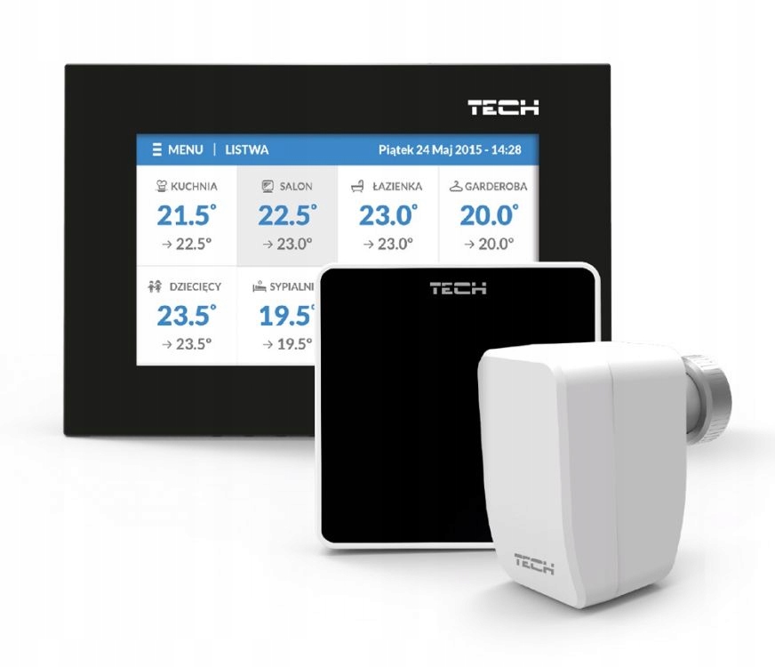 Tech controller ST-16 s wifi čierny