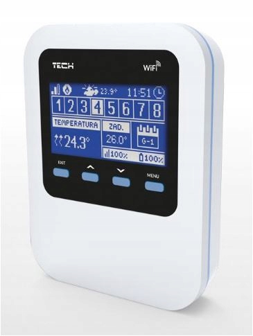 Bezdrôtový ovládač TECH WIFI 8S 8 zón 571