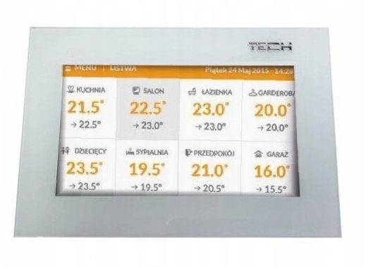 Zapustený ovládací panel TECH M-7 pre lištu L-7