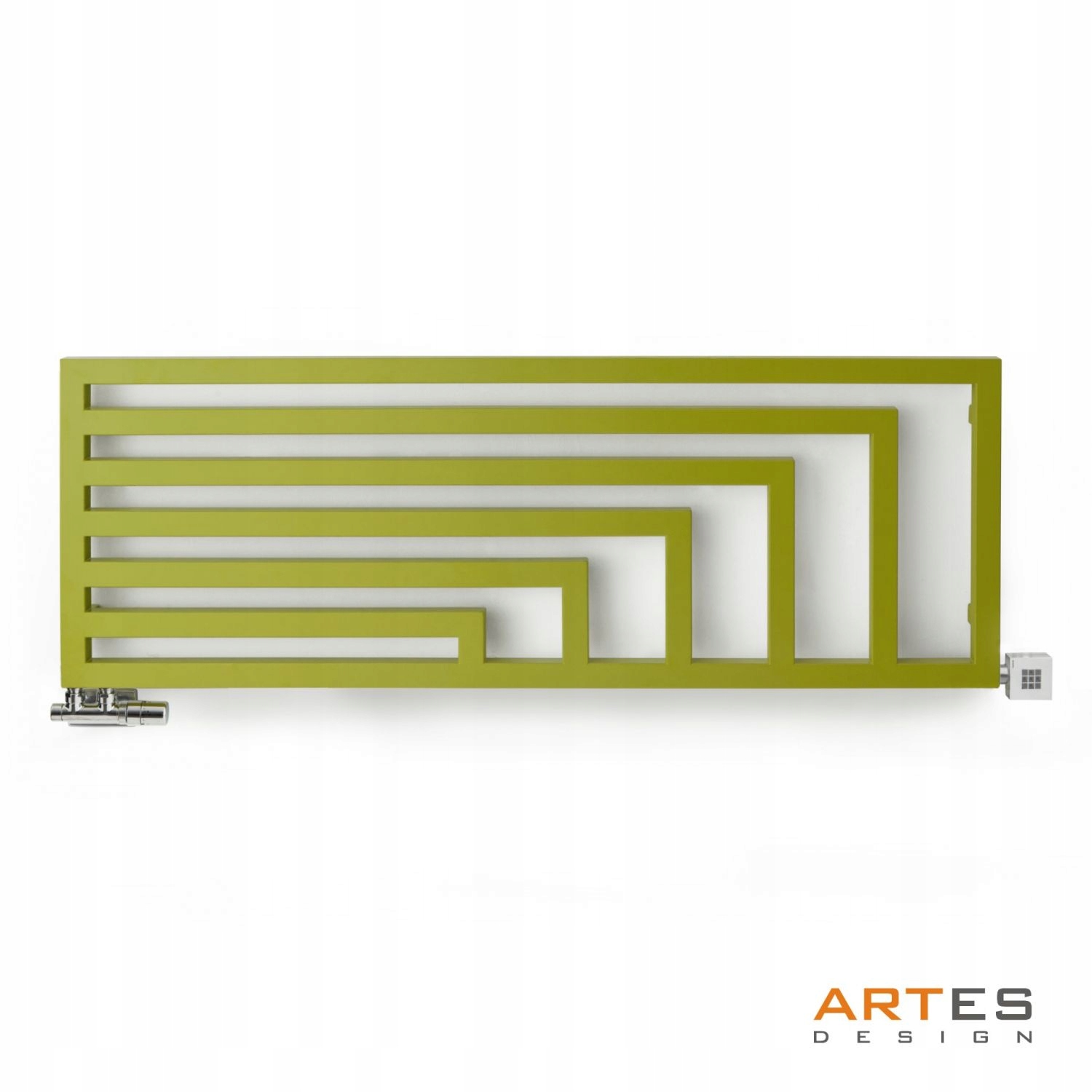 Terma angus heater H 600/1620 black metallic YP