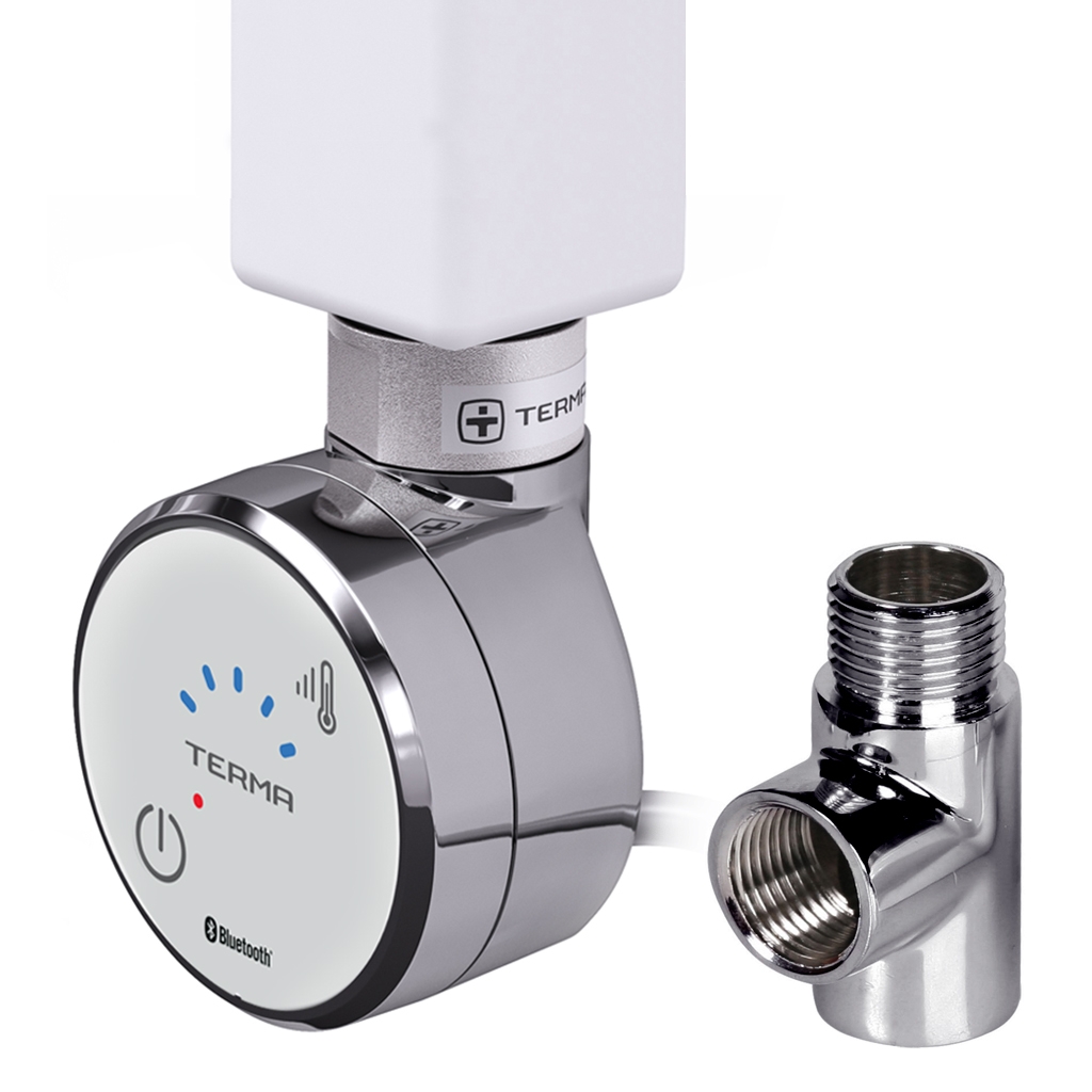 TERMA ohrievač MOA Blue 600 CHROM Bluetooth tričko