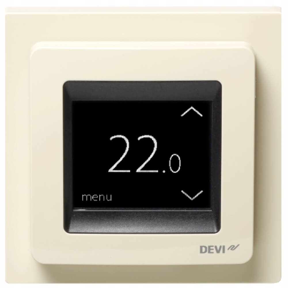 Senzor DEVIreg Touch THERMOSTAT Ivory +