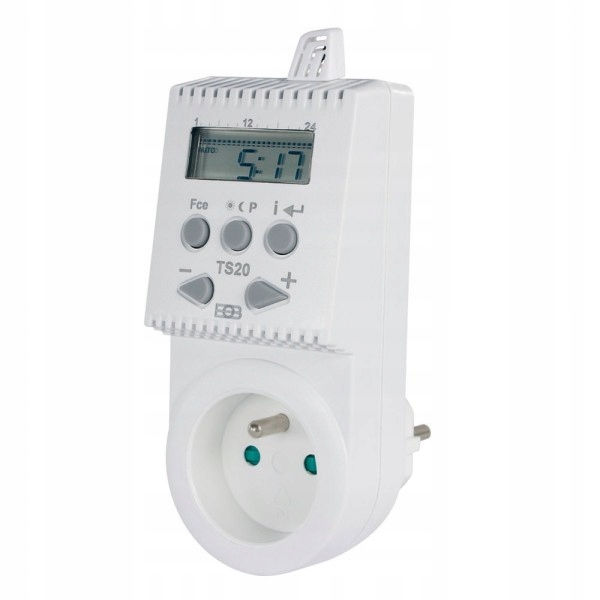AUTOMATICKÝ ZÁSUVKOVÝ TERMOSTAT TS20 - REGULÁTOR
