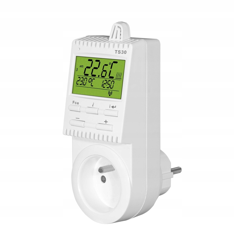 ZÁSUVNÝ TERMOSTAT TS30 PROGRAMOVATEĽNÝ ELEKTROBOK