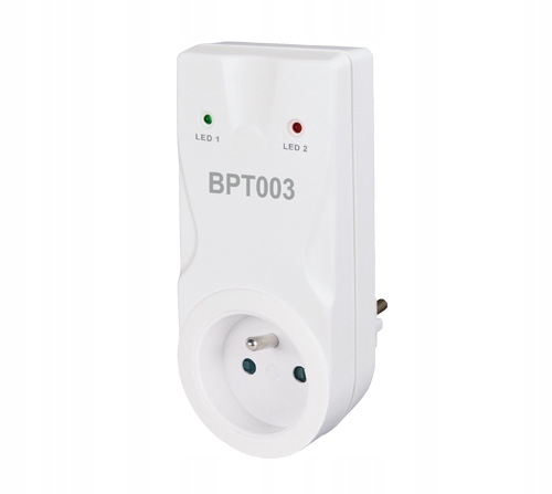 BEZDRÁTOVÝ PRIJÍMAČ ZÁSUVKY TERMOSTATU BT003