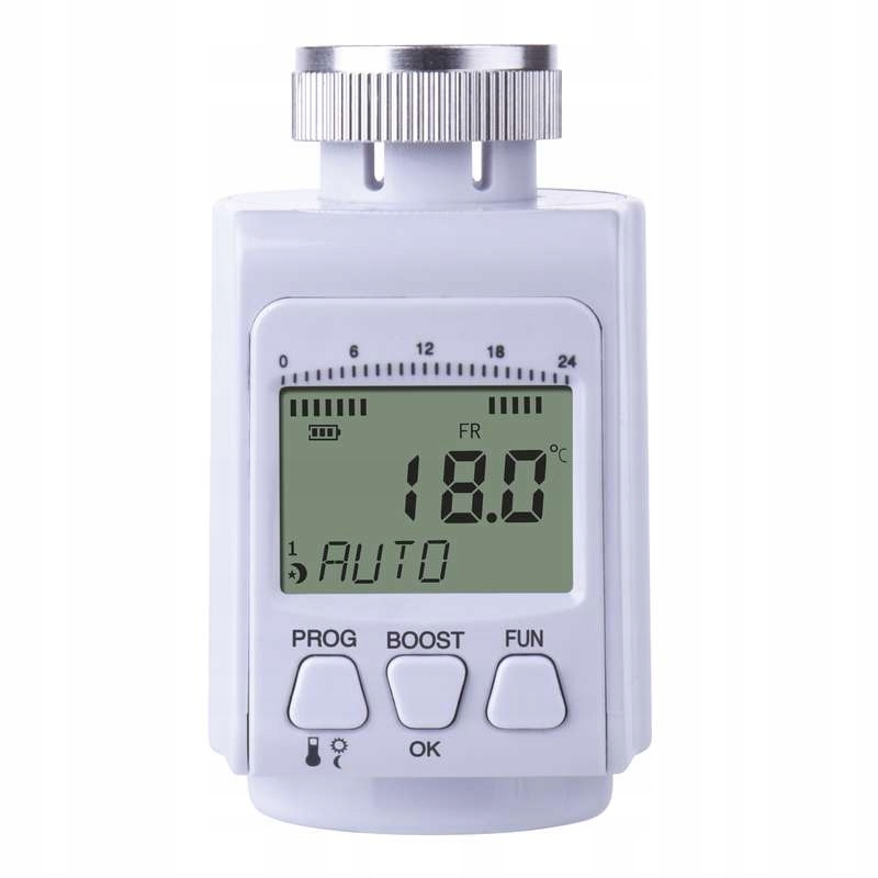 IZBOVÝ TERMOSTAT. DIGITÁLNY TERMOSTATICKÝ HLAV