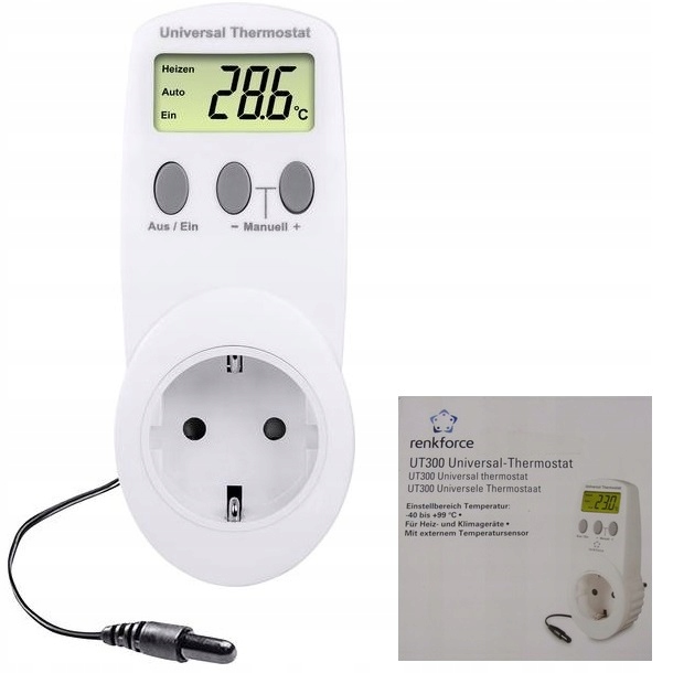 Regulátor teploty termostatu pre výstup 230 v
