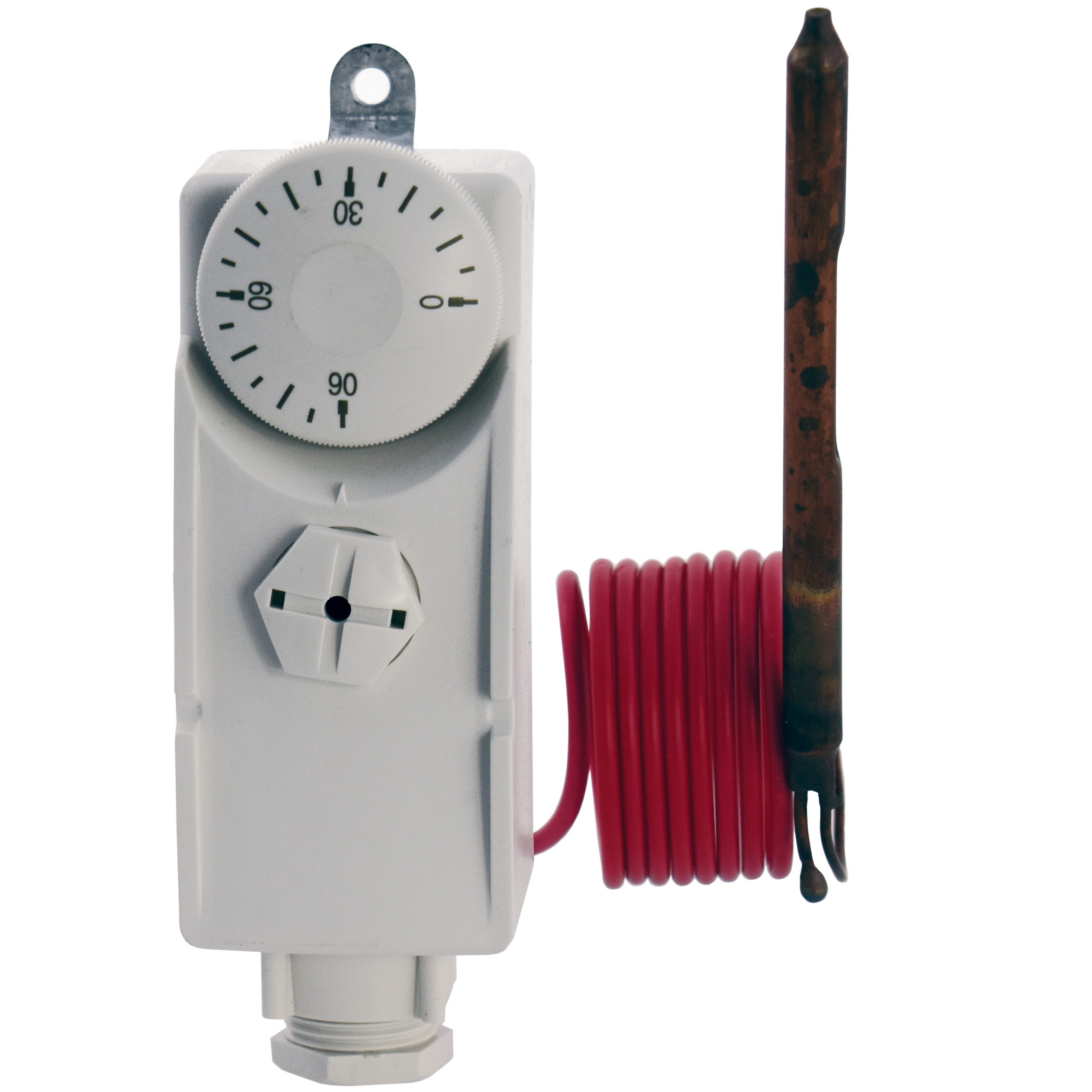 TERMOSTAT so sondovým regulátorom CH PUMP 0 ... 90 ° C