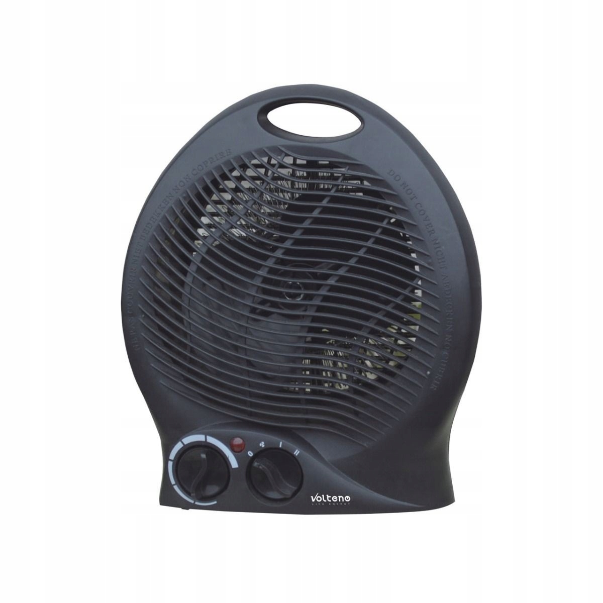 Ventilátor - Stojací ohrievač ventilátora 2000 W ČIERNY
