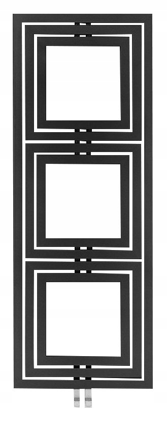 Ohrievač TRIPOLI 600 × 1620 mm, 741 W, antracit