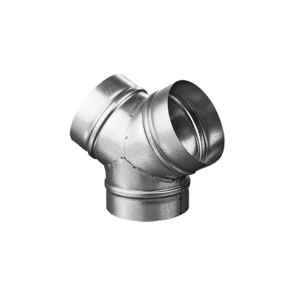 VETERAČNÝ T-kus KOVOVÝ ZINOK PLATNANÝ 3 X 125 MM ORANŽOVÁ