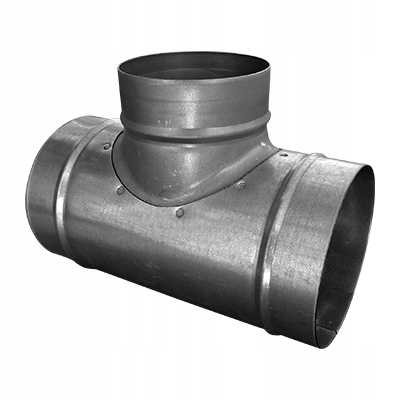 VENTILAČNÁ TEPLOTA, GALVANIZOVANÁ, FI 200
