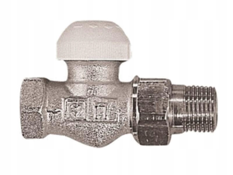 TS-90 - termostatický ventil, rovný obrázok