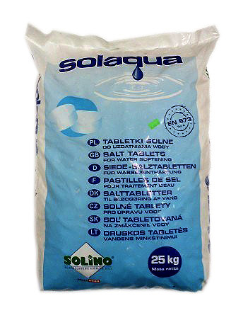 Soľné tablety, soľ v tabletkách, 500 kg PALETA