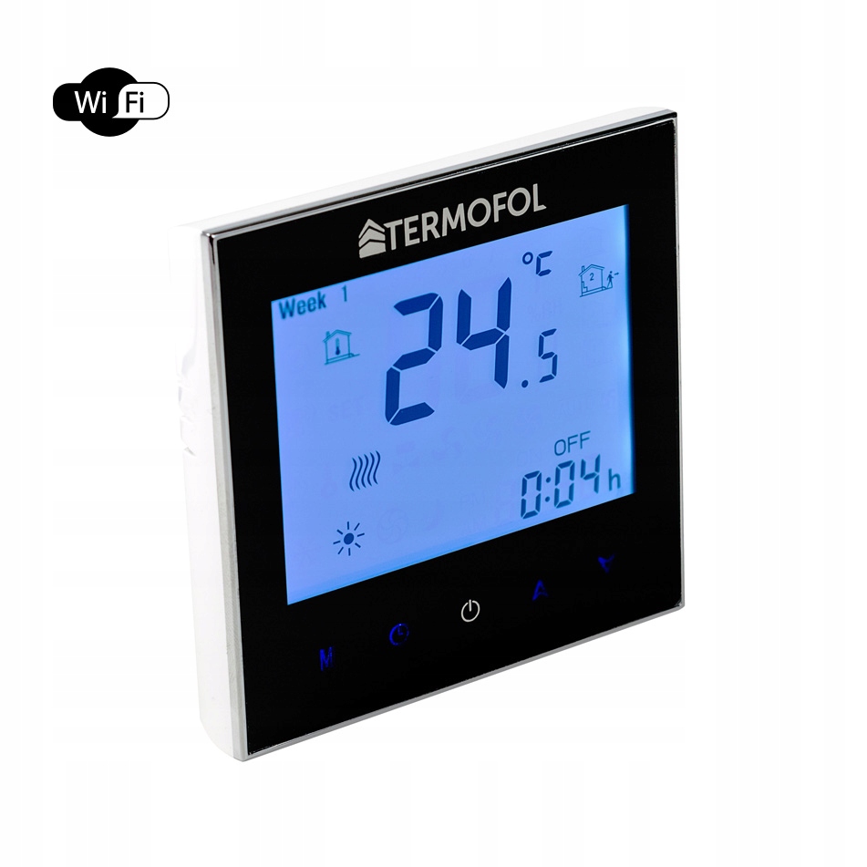 Termoregulátor TERMOFOL TF-WIFI BLACK