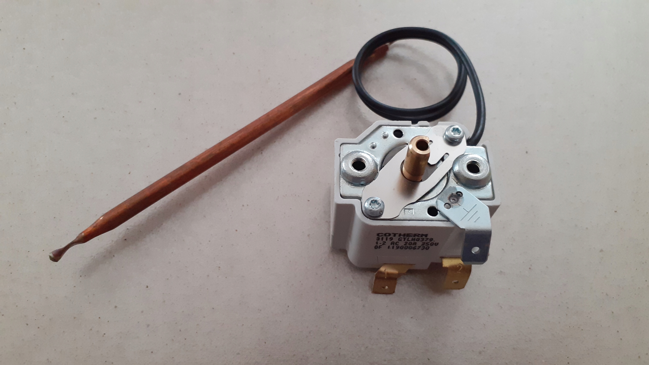 Termostat L9 pre ohrievač Lemet