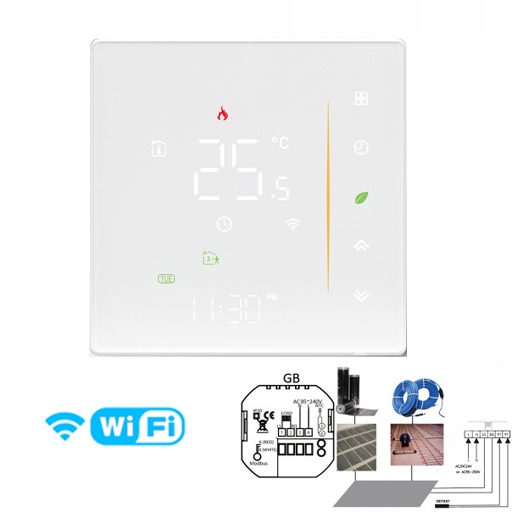 WiFi termostat Regulátor izbovej teploty 16 A