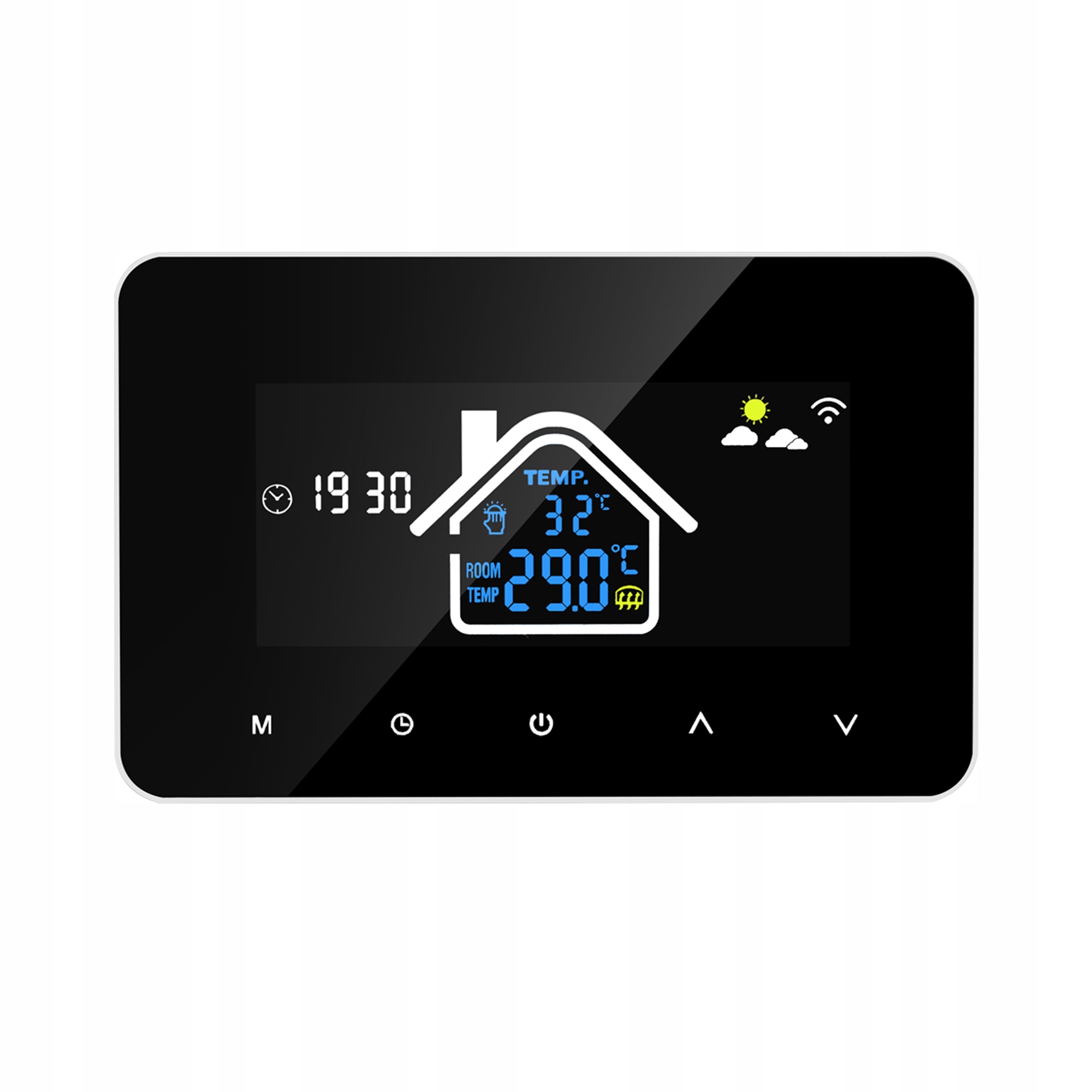 Tuya WiFi termostat, programovateľný termostat vody, LCD podlahové kúrenie