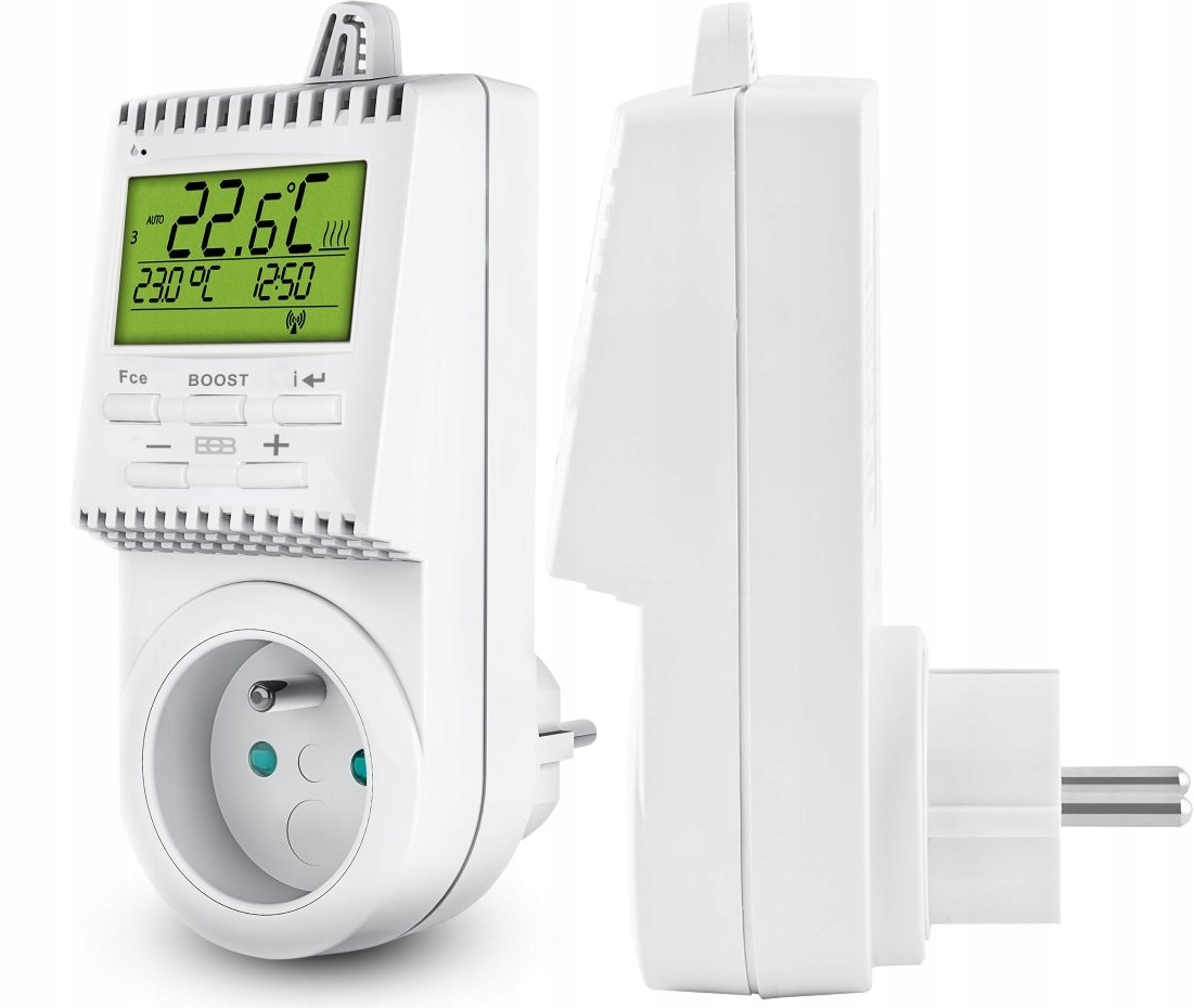 Zásuvkový termostat Elektrobock TS30 - Ovládač