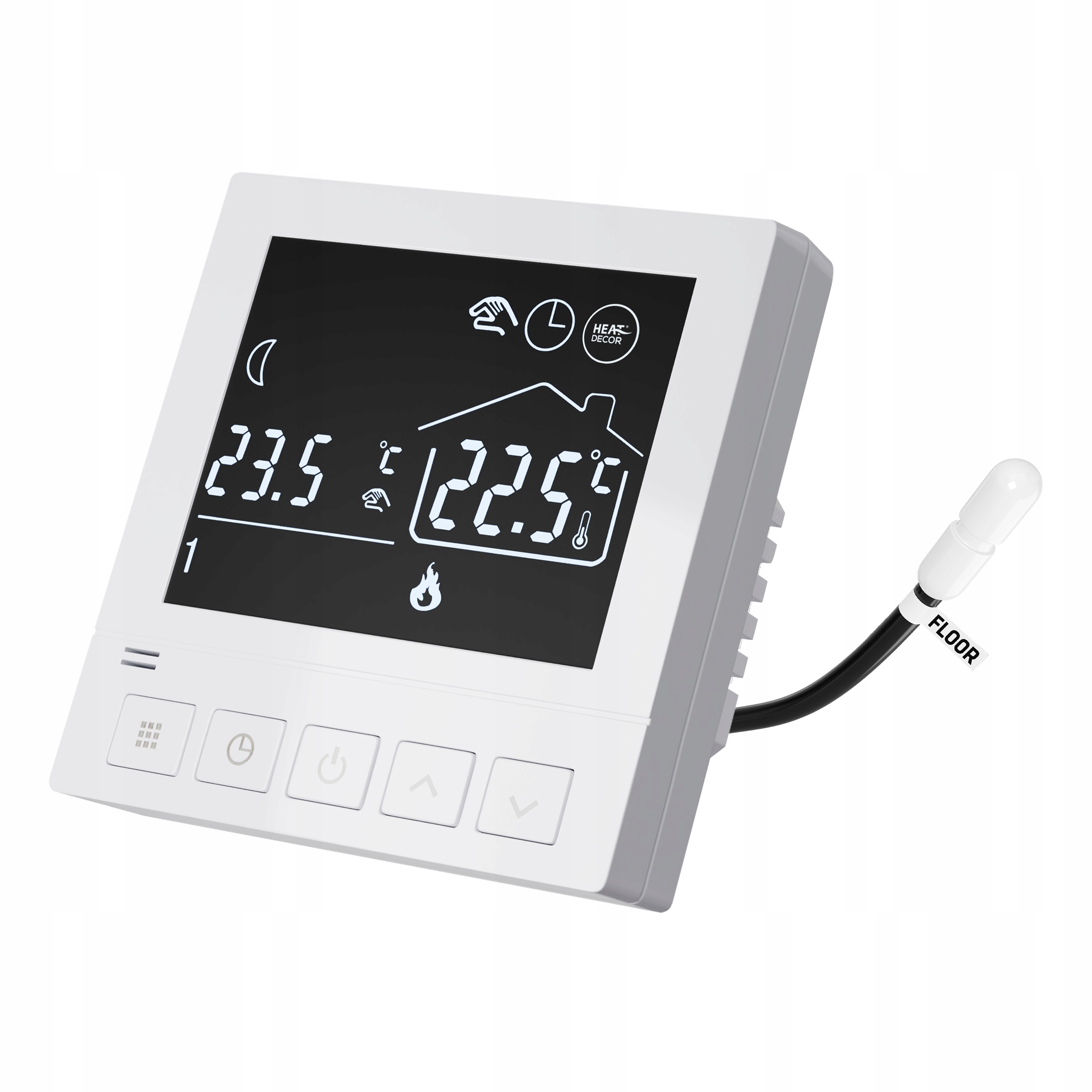 Programovateľný regulátor izbového termostatu HD-T02