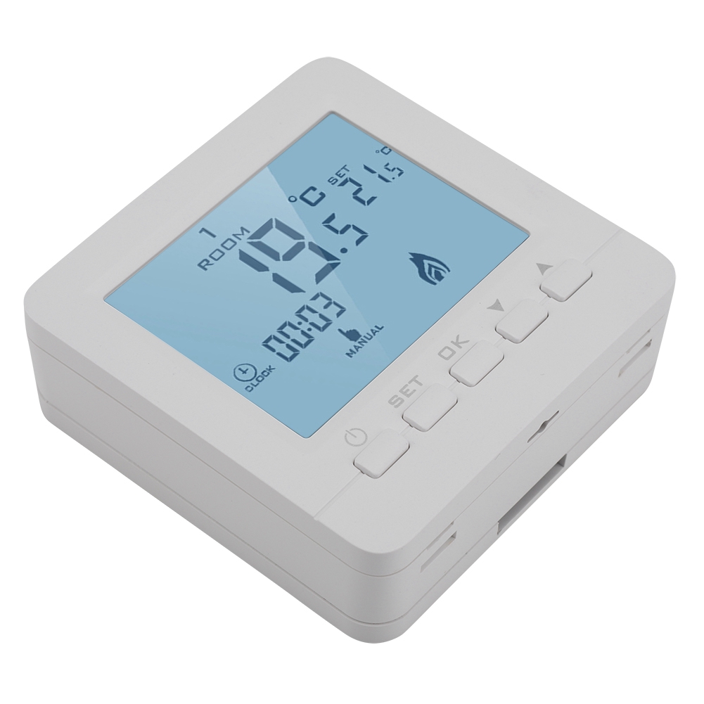 Termostat, programovateľný regulátor, regulátor LCD