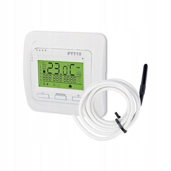 Programovateľný termostat s LCD displejom snímača