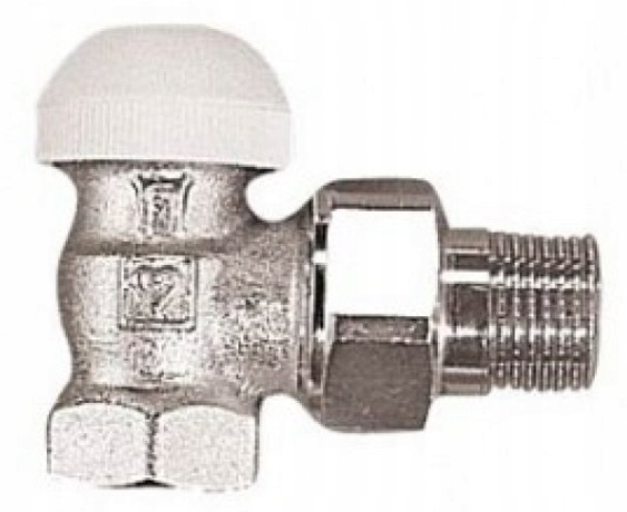 Termostatický ventil rohový TS-90 1" HERZ fi 25