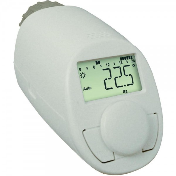 Štandardná termostatická digitálna hlavica EU EQ-3