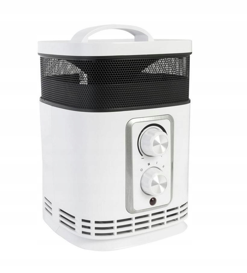 1500W ohrievač ventilátora biela moderná farelka fra