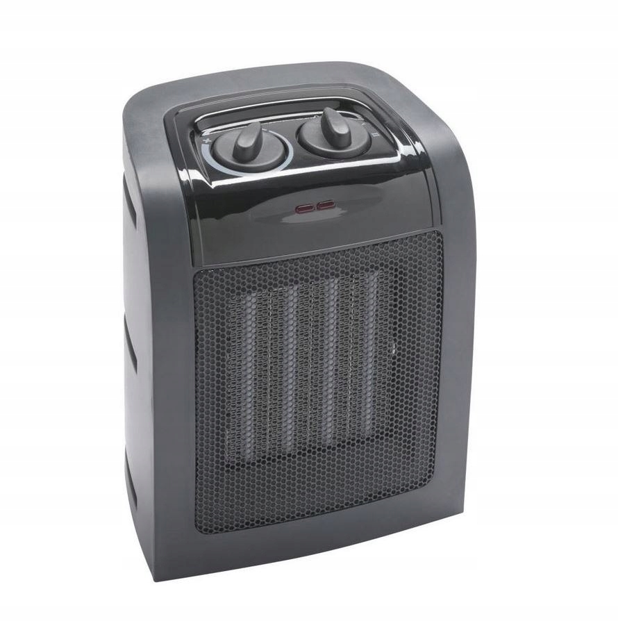 1500W ohrievač ventilátora čierna moderná farelka fr